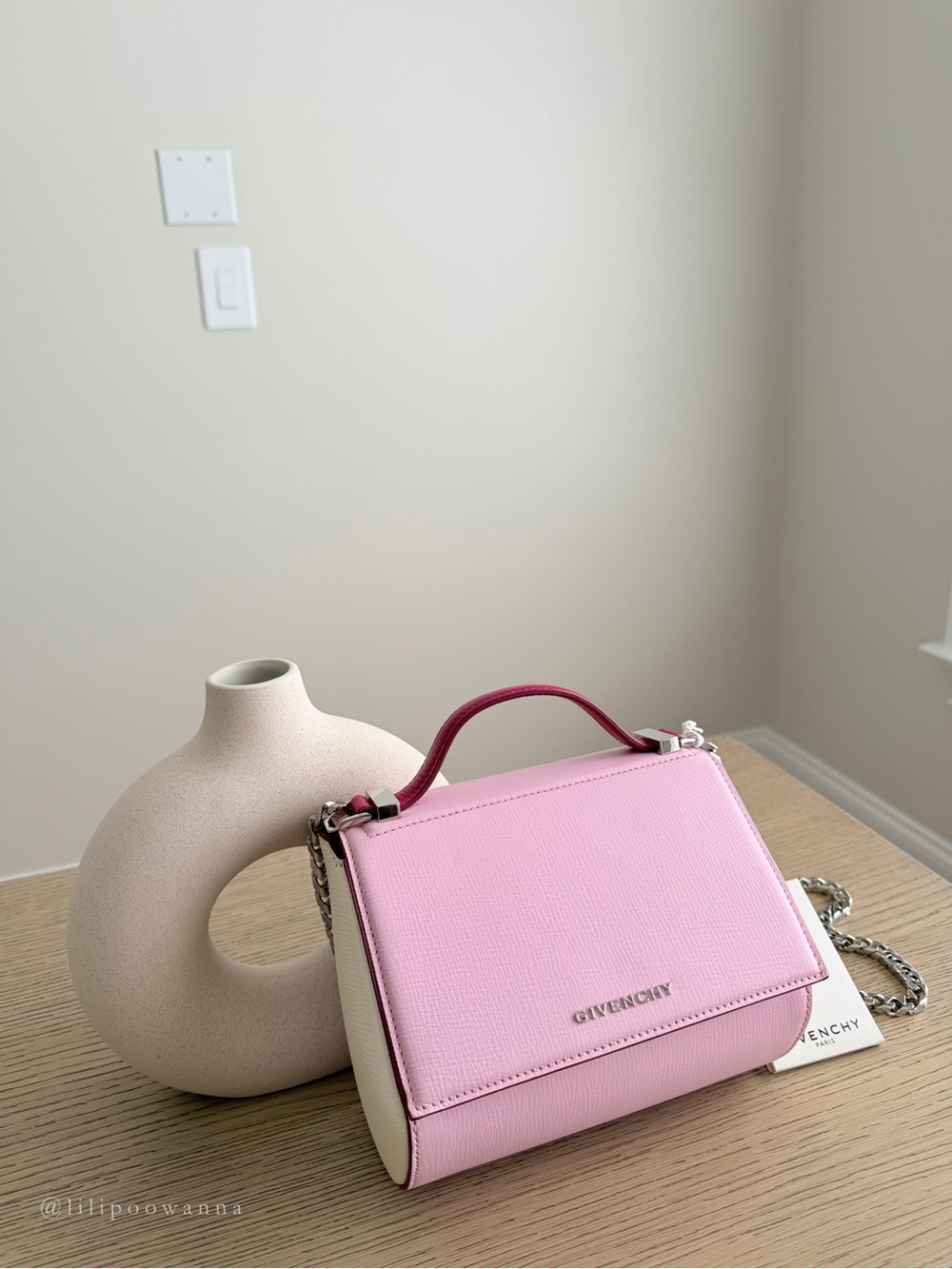 Givenchy Mini Pandora Box Bag in Bright Pink BB5003B019